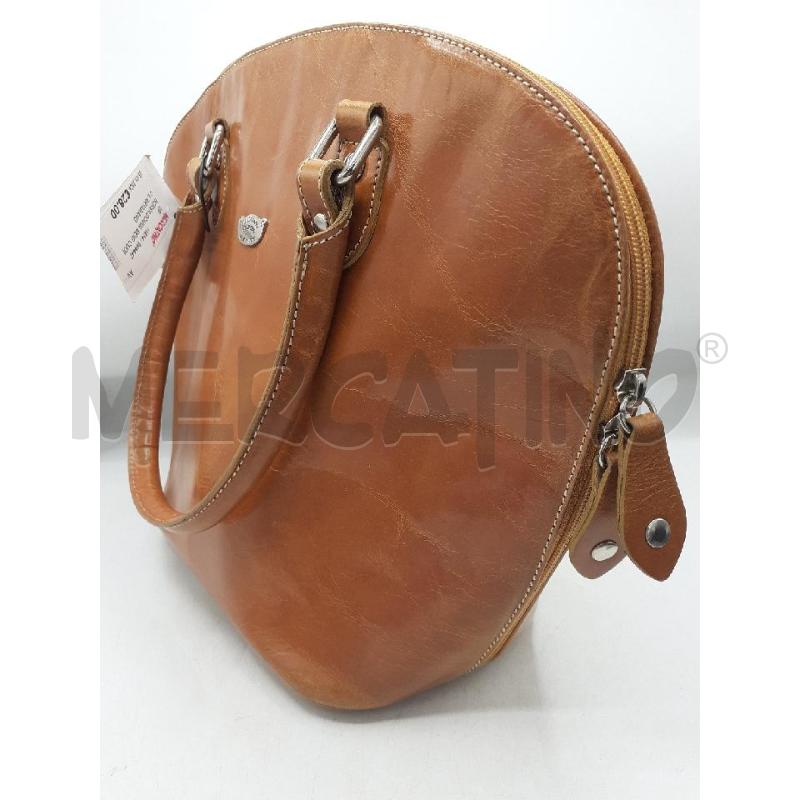 BORSA DONNA BEIG CUOIO L'ARTIGIANO | Mercatino dell'Usato Atripalda 4