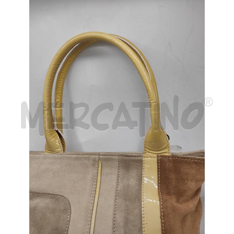 BORSA DONNA BEIG MARR GIANNOTTI CAMOSC | Mercatino dell'Usato Atripalda 4