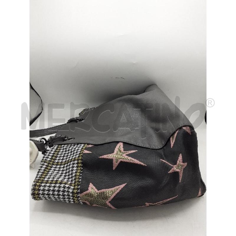BORSA DONNA GRIGIA DORATA PANDORINA | Mercatino dell'Usato Atripalda 3