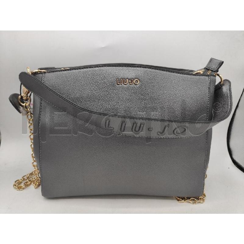 BORSA DONNA GRIGIA LIU JO | Mercatino dell'Usato Atripalda 1