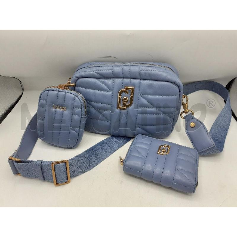 BORSA DONNA INDACO+PORTAF LIU JO | Mercatino dell'Usato Atripalda 1