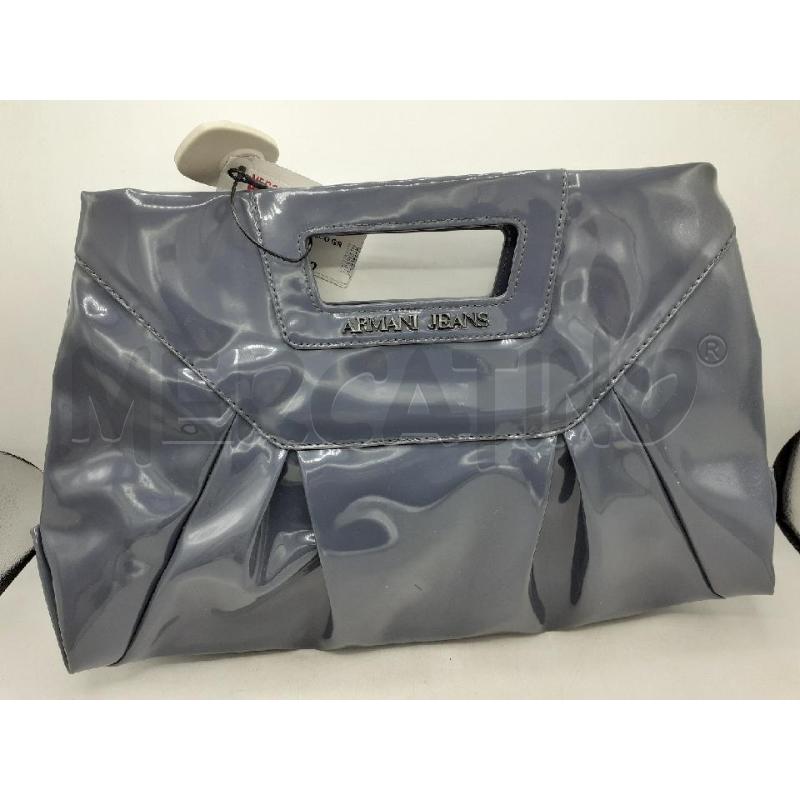 BORSA DONNA MANICO GRIGIA ARMANI | Mercatino dell'Usato Atripalda 1