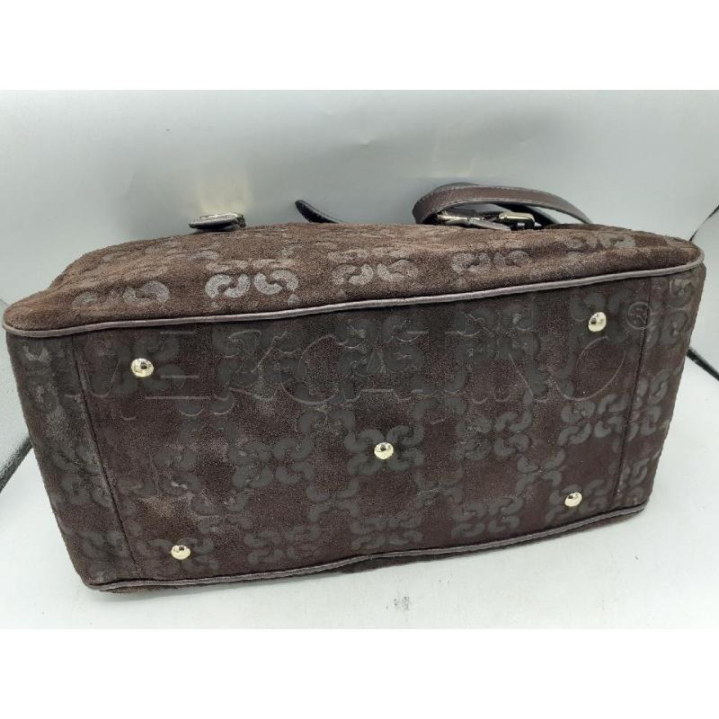 BORSA DONNA MARRONE CAMOSCIO COCCINELLE | Mercatino dell'Usato Atripalda 4