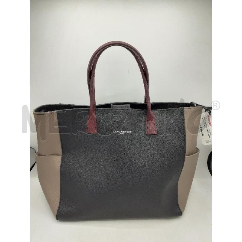 BORSA DONNA NERA BEIG LANCASTER | Mercatino dell'Usato Atripalda 1