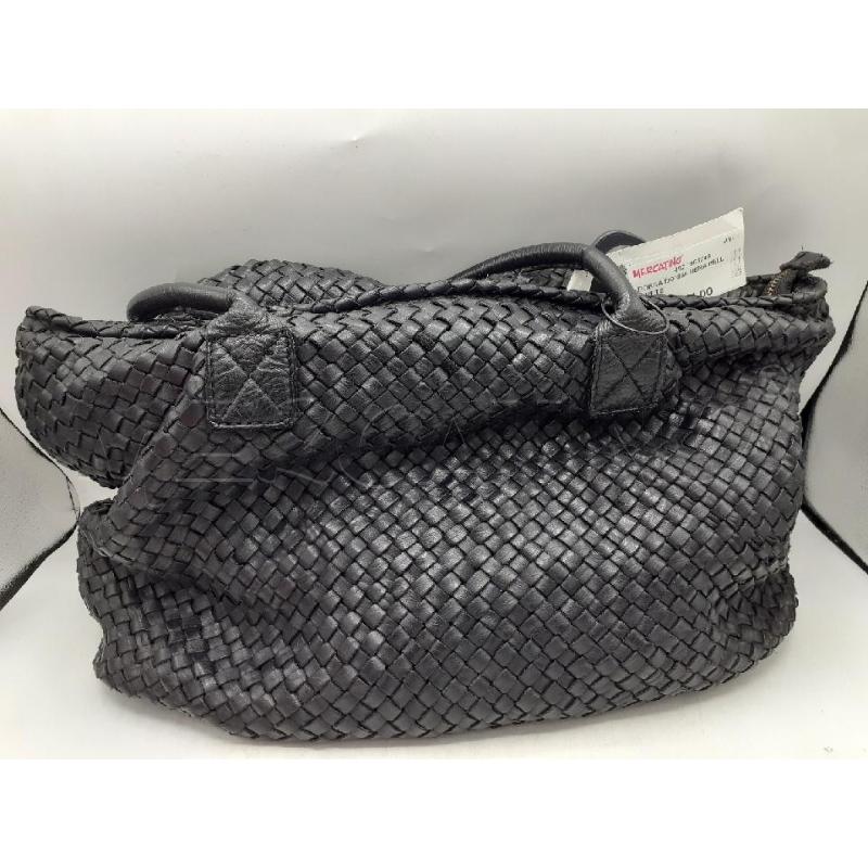 BORSA DONNA NERA PELLE RETE | Mercatino dell'Usato Atripalda 1