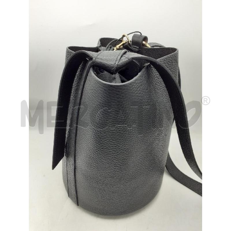 BORSA DONNA NERA SACCO PELLE | Mercatino dell'Usato Atripalda 2