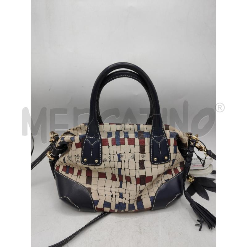 BORSA DONNA PANNA BLU PIERO GUIDI | Mercatino dell'Usato Atripalda 2