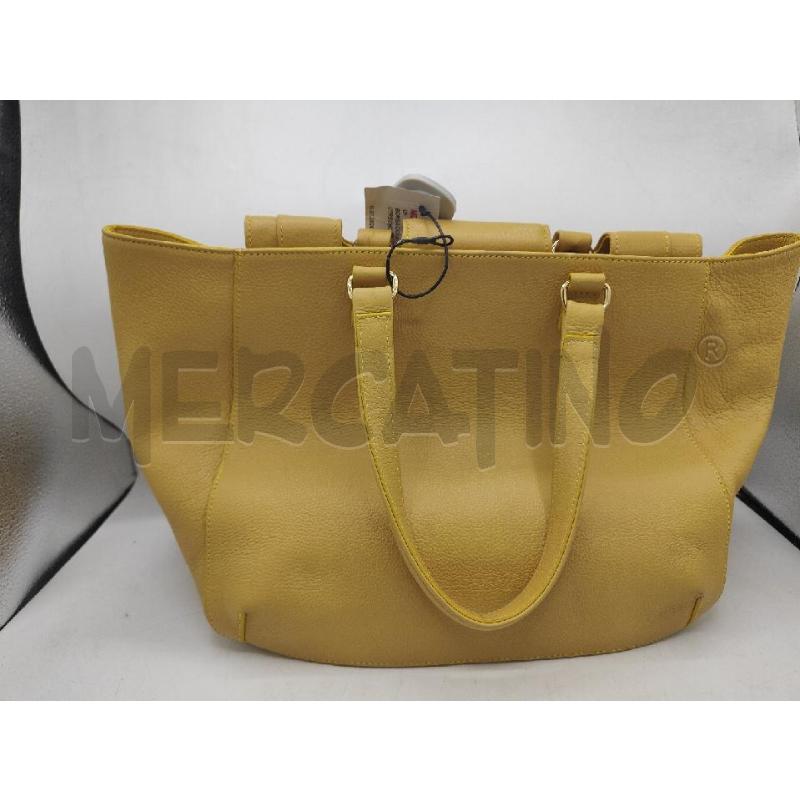 BORSA DONNA SENAPE LAUTRECHOS PELLE | Mercatino dell'Usato Atripalda 2