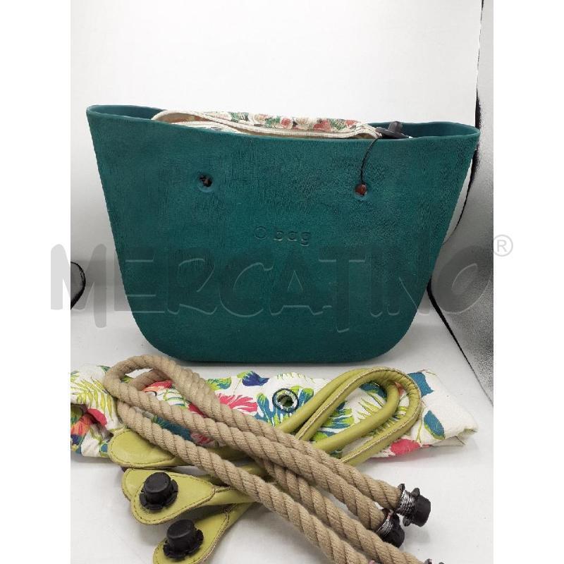 BORSA DONNA VERDE/CEL OBAG | Mercatino dell'Usato Atripalda 4