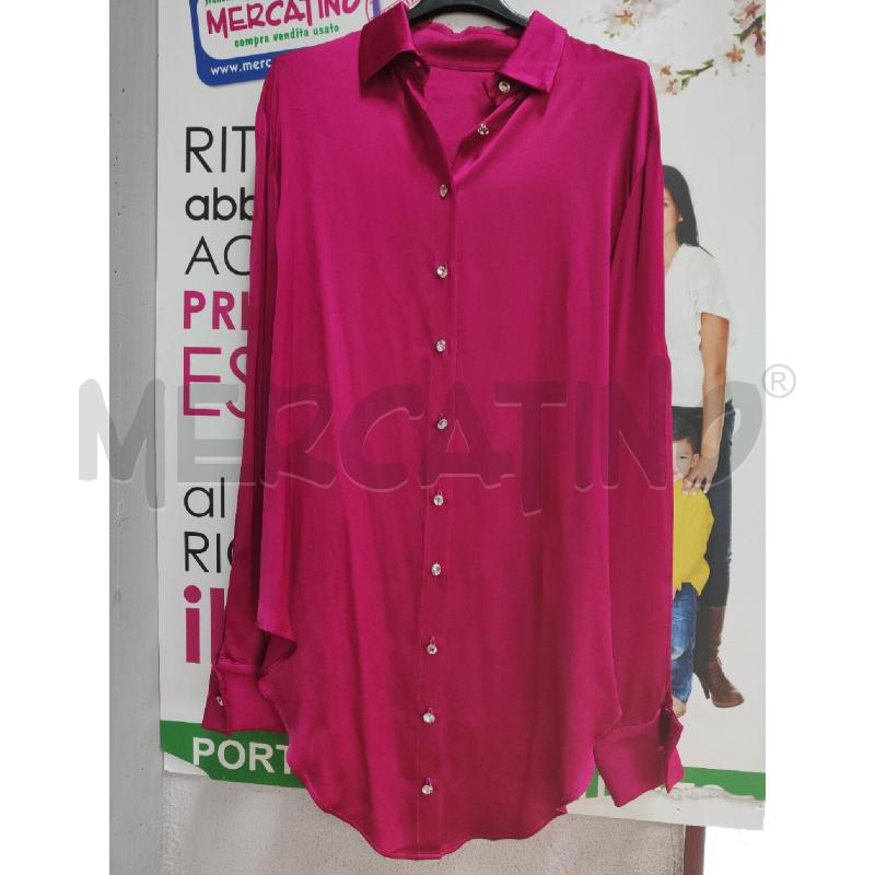 CAMICIA DONNA FUCSIA JIJIIL | Mercatino dell'Usato Atripalda 1