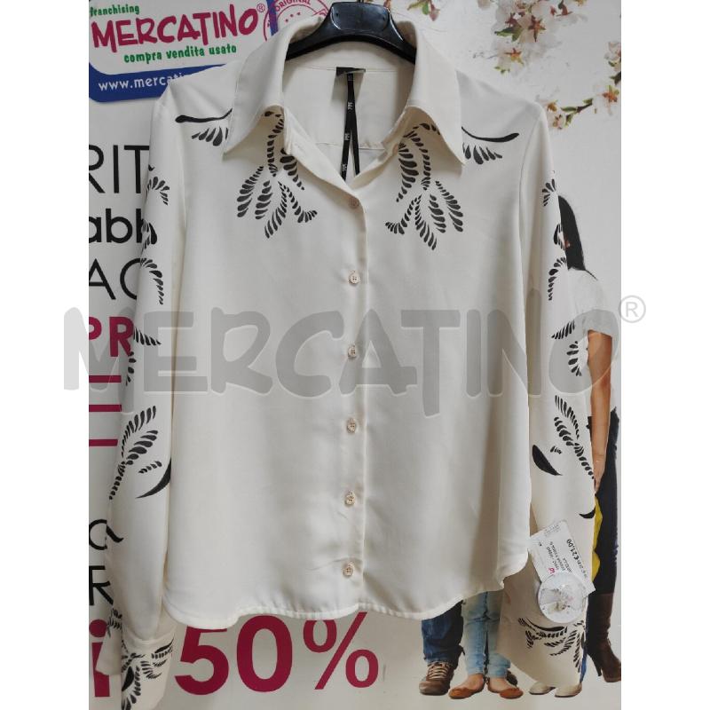 CAMICIA DONNA PANNA NERA MARELLA | Mercatino dell'Usato Atripalda 1