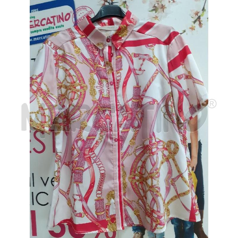 CAMICIA DONNA ROSA FUCSIA RINASCIMENTO | Mercatino dell'Usato Atripalda 1