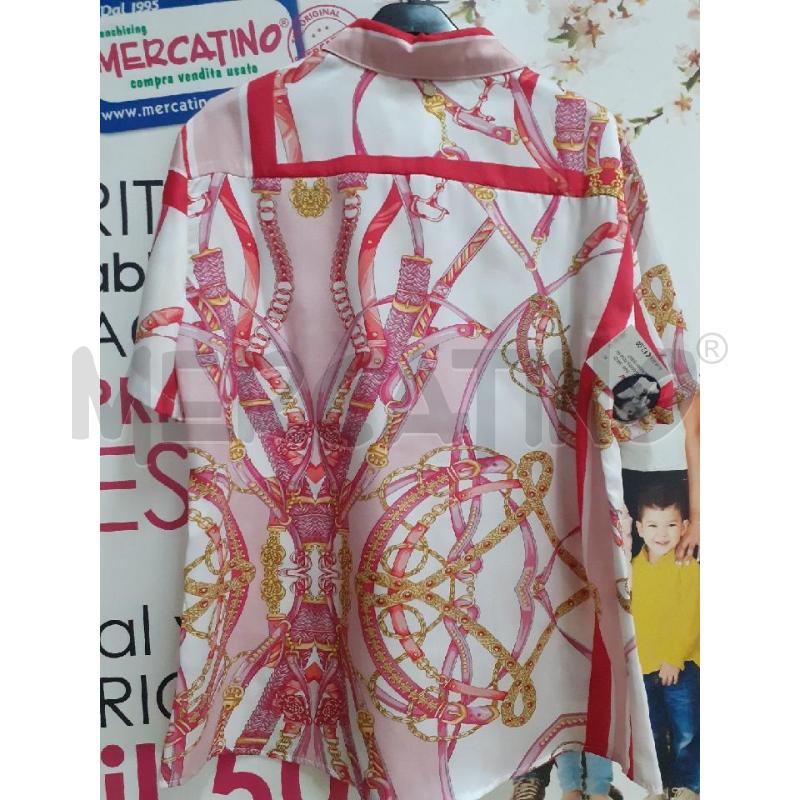 CAMICIA DONNA ROSA FUCSIA RINASCIMENTO | Mercatino dell'Usato Atripalda 2