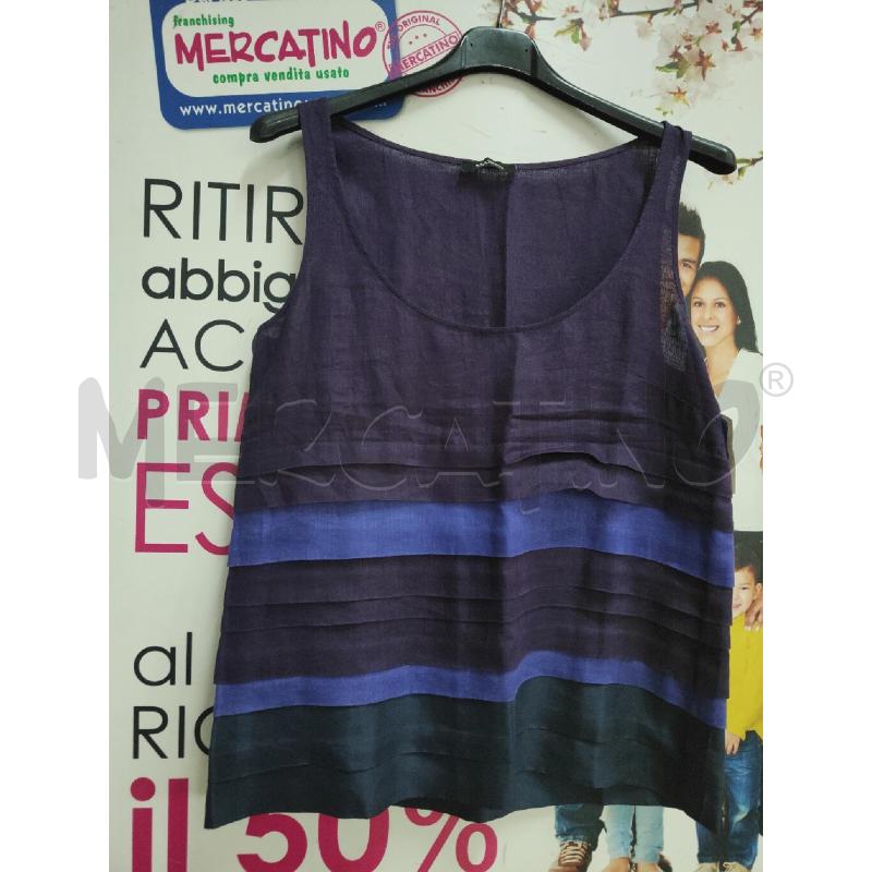 CANOTTA DONNA VIOLA BALZE MAX CO | Mercatino dell'Usato Atripalda 1