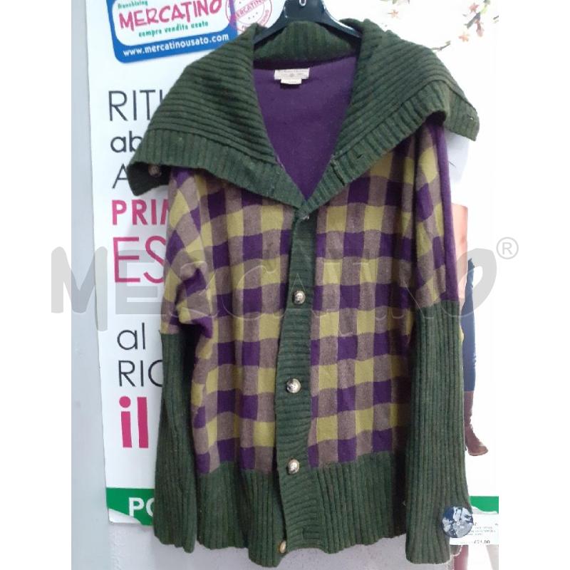 CARDIGAN UOMO VERDE VIOLA MARLBORO | Mercatino dell'Usato Atripalda 1