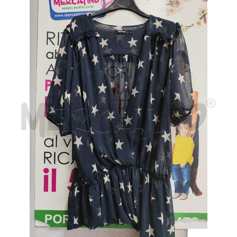 CASACCA DONNA BLU STELLE DENNY ROSE | Mercatino dell'Usato Atripalda 1