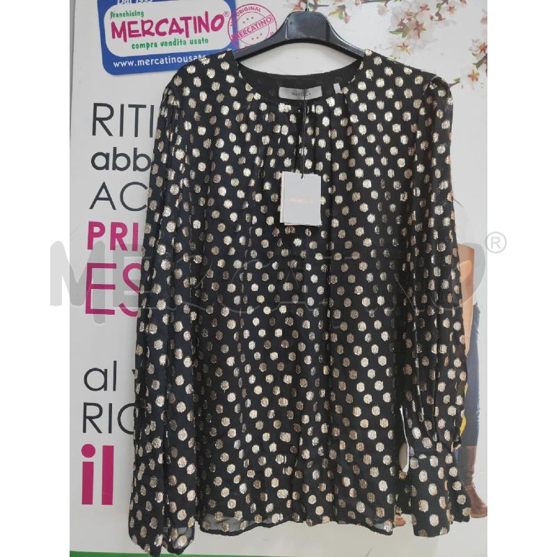 CASACCA DONNA NERA DORATA MARELLA  | Mercatino dell'Usato Atripalda 1