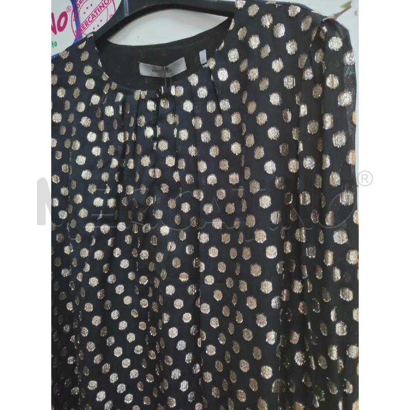 CASACCA DONNA NERA DORATA MARELLA  | Mercatino dell'Usato Atripalda 3