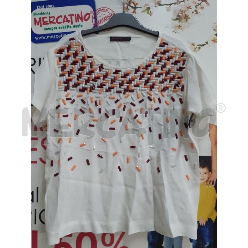CASACCA DONNA PIETRE ROSA BIANC TRUSSARDI | Mercatino dell'Usato Atripalda 1