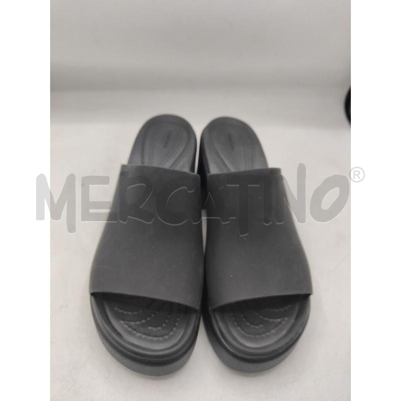CIABATTE DONNA NERE GOMMA CROCS | Mercatino dell'Usato Atripalda 1