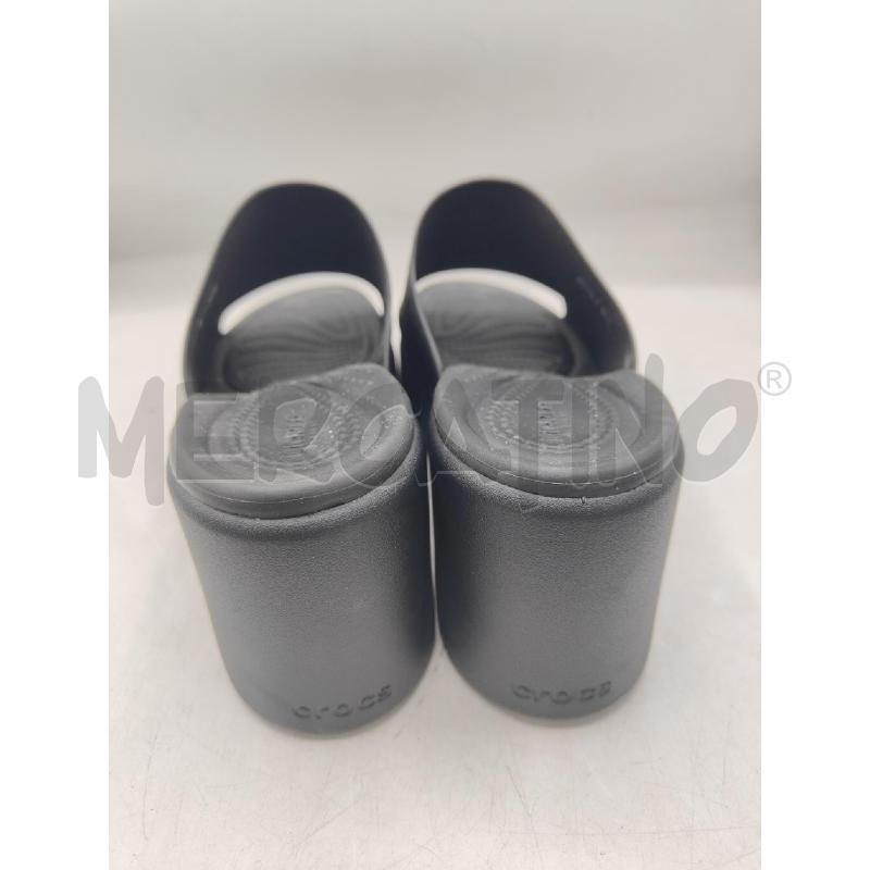 CIABATTE DONNA NERE GOMMA CROCS | Mercatino dell'Usato Atripalda 2