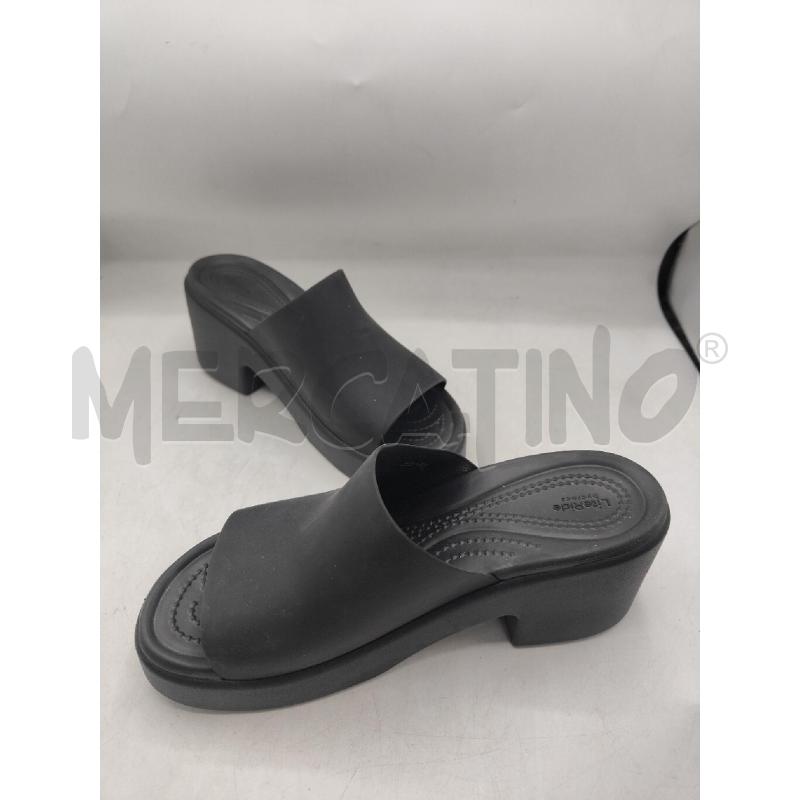 CIABATTE DONNA NERE GOMMA CROCS | Mercatino dell'Usato Atripalda 4