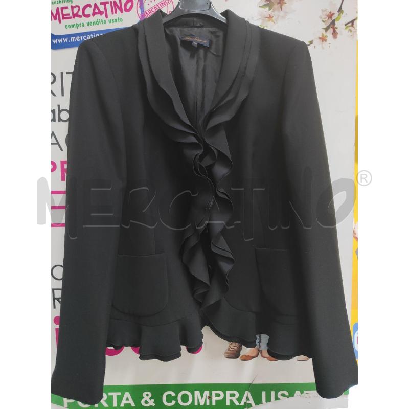 GIACCA DONNA NERA RICCIO LUISA SPAGNOLI | Mercatino dell'Usato Atripalda 1