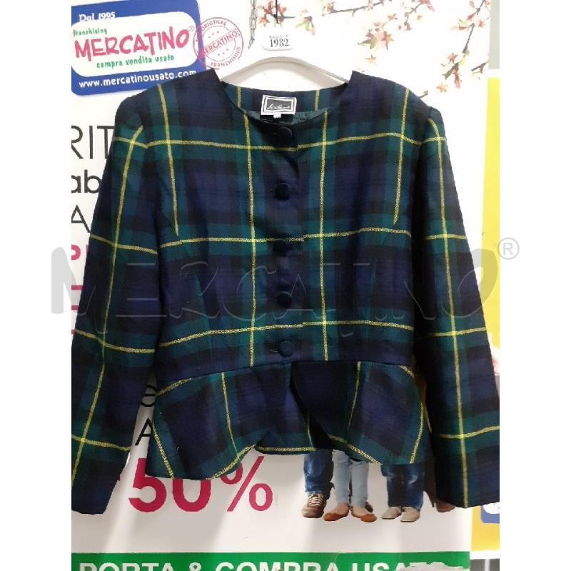 GIACCA DONNA VERDE BLU SPAGNOLI | Mercatino dell'Usato Atripalda 1