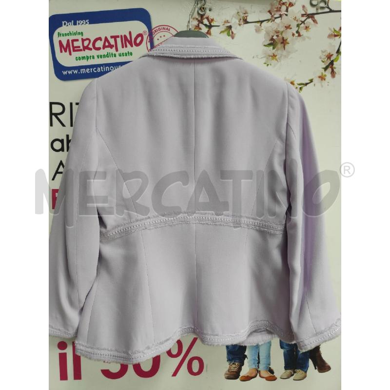 GIACCA DONNA +GONNA LILLA SPAGNOLI | Mercatino dell'Usato Atripalda 4