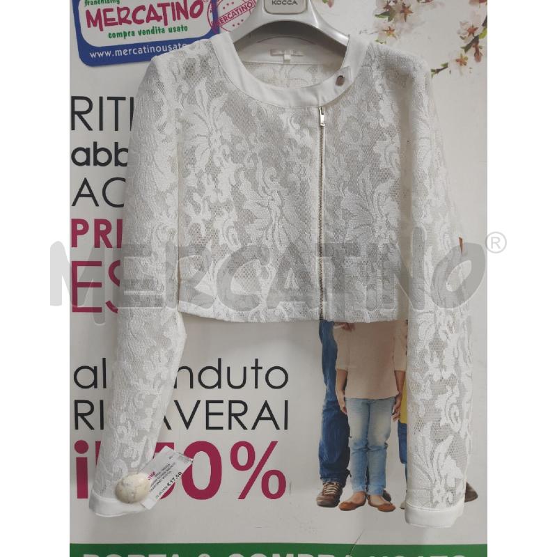 GIUBBINO DONNA BIANCO TRAFORAT KOCCA | Mercatino dell'Usato Atripalda 1