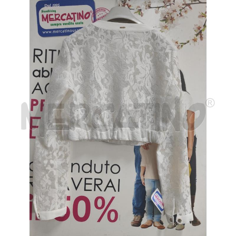 GIUBBINO DONNA BIANCO TRAFORAT KOCCA | Mercatino dell'Usato Atripalda 2