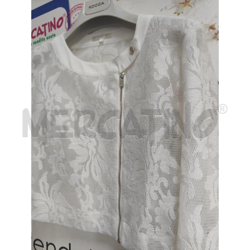 GIUBBINO DONNA BIANCO TRAFORAT KOCCA | Mercatino dell'Usato Atripalda 3