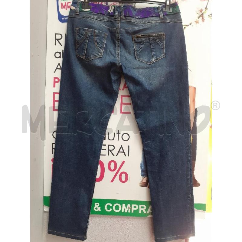 JEANS DONNA DESIGUAL FASCIA FIOR | Mercatino dell'Usato Atripalda 2