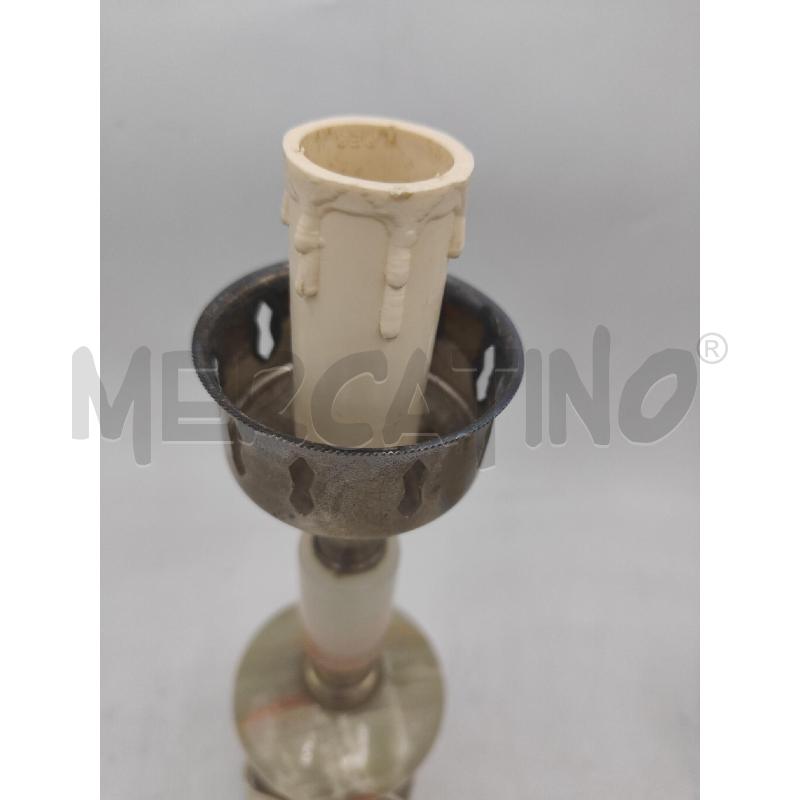 LAMPADA ONICE BASE ARG  | Mercatino dell'Usato Atripalda 3