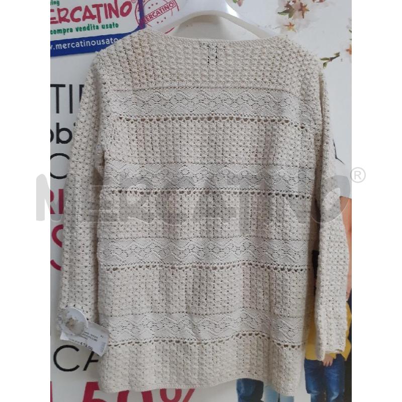 MAGLIA DONNA FILO BEIG APER MANGO | Mercatino dell'Usato Atripalda 2