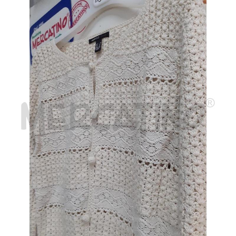 MAGLIA DONNA FILO BEIG APER MANGO | Mercatino dell'Usato Atripalda 3