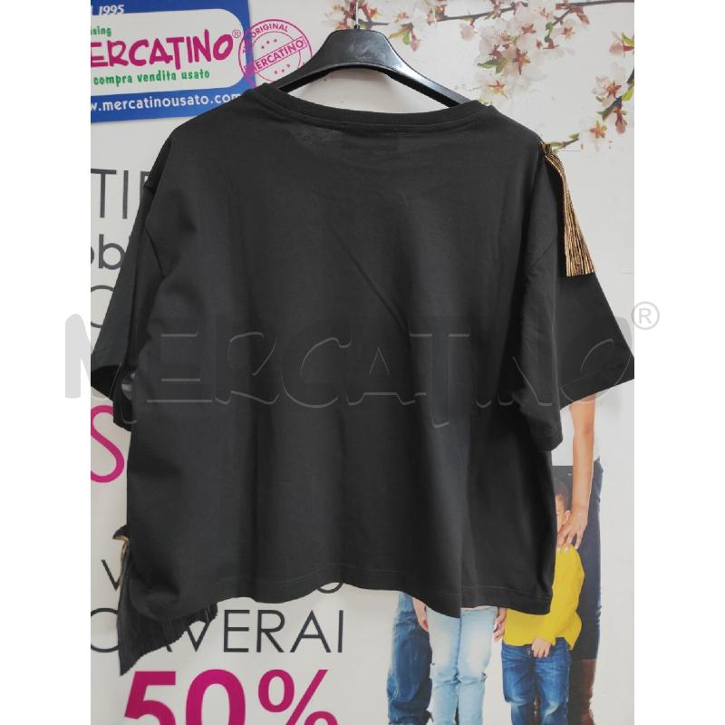MAGLIA DONNA NERA DORATA GAELLE | Mercatino dell'Usato Atripalda 2