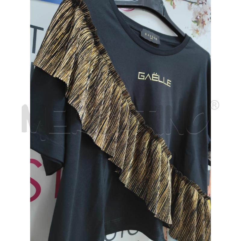 MAGLIA DONNA NERA DORATA GAELLE | Mercatino dell'Usato Atripalda 3