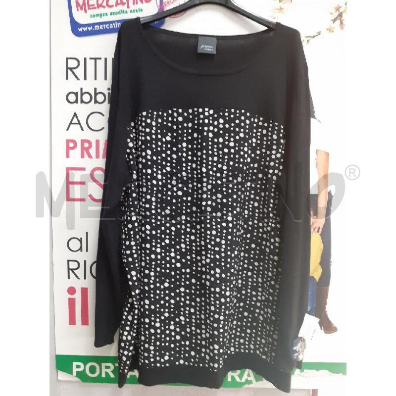 MAGLIA DONNA NERA POIS PERSONA | Mercatino dell'Usato Atripalda 1