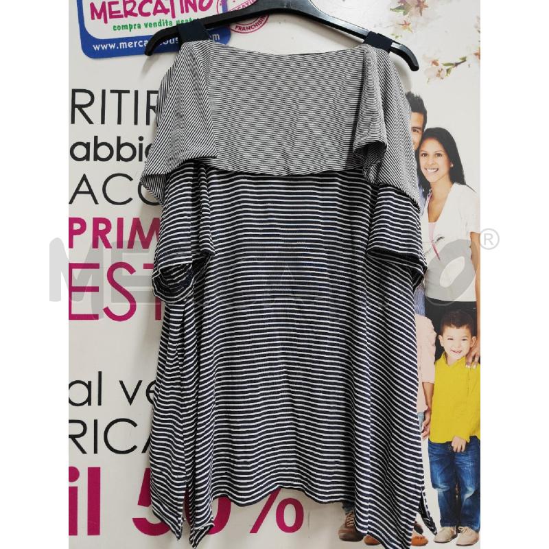MAGLIA DONNA RIGHE BLU MRA CAROL | Mercatino dell'Usato Atripalda 3