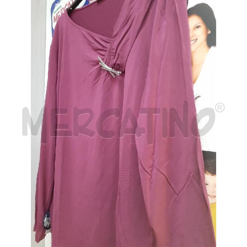 MAGLIA DONNA VIOLA STRASS ELENA MIRÒ | Mercatino dell'Usato Atripalda 3