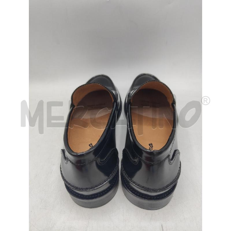 MOCASSINI PELLE UOMO NERO/BLU SANNINO | Mercatino dell'Usato Atripalda 2