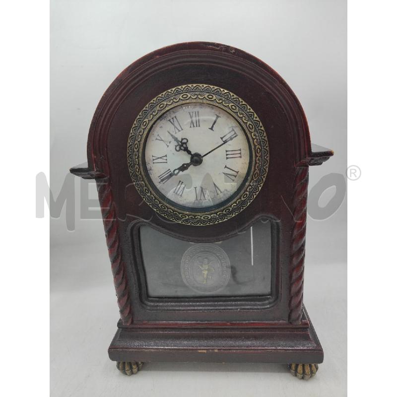 OROLOGIO LEGNO DA TAVOLO | Mercatino dell'Usato Atripalda 1