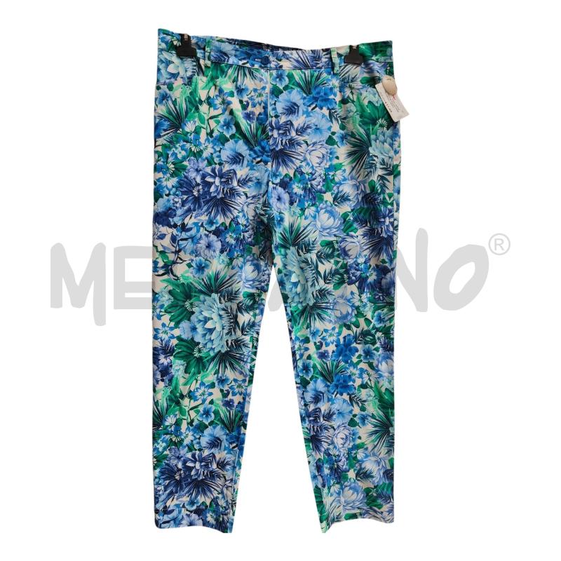 PANTALONE DONNA FIORI CEL/ARANC FERRONI MAX | Mercatino dell'Usato Atripalda 3