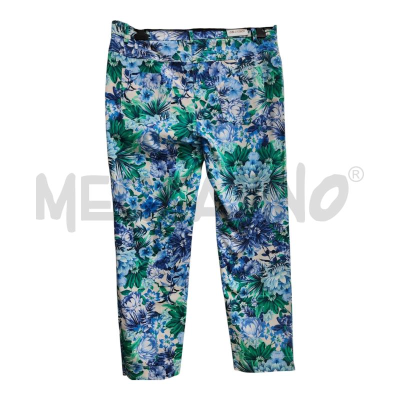 PANTALONE DONNA FIORI CEL/ARANC FERRONI MAX | Mercatino dell'Usato Atripalda 4