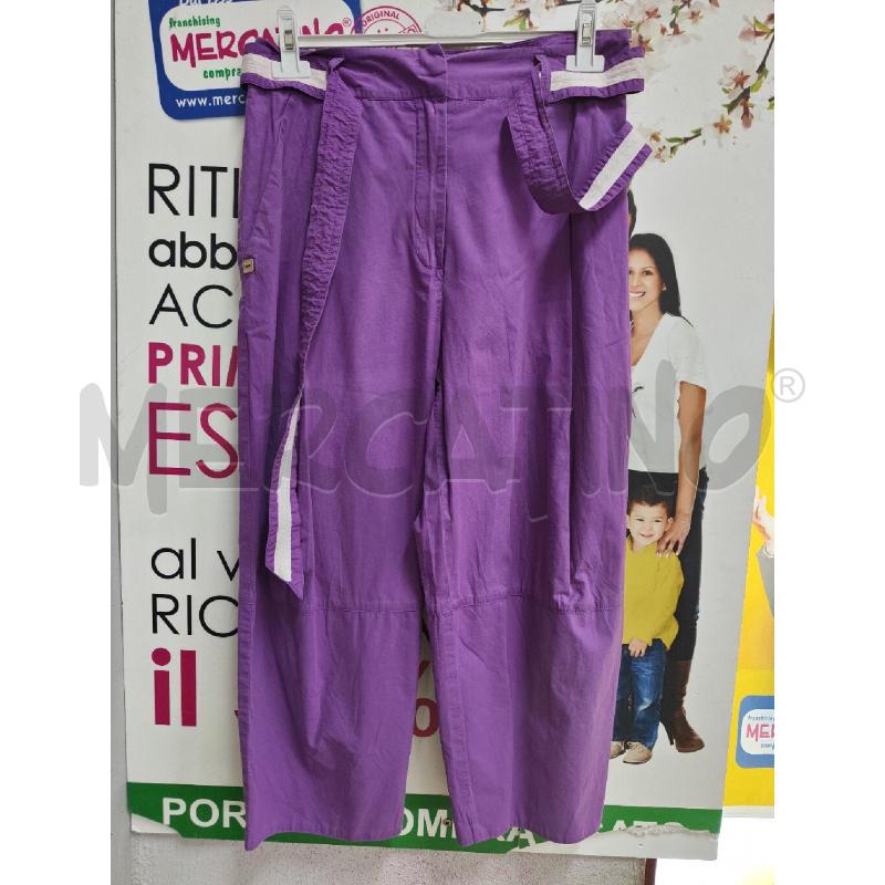PANTALONE DONNA VIOLA MANILA | Mercatino dell'Usato Atripalda 1