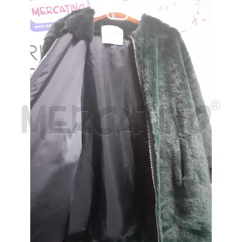 PELLICCIA GAELLE VERDE NERA | Mercatino dell'Usato Atripalda 3