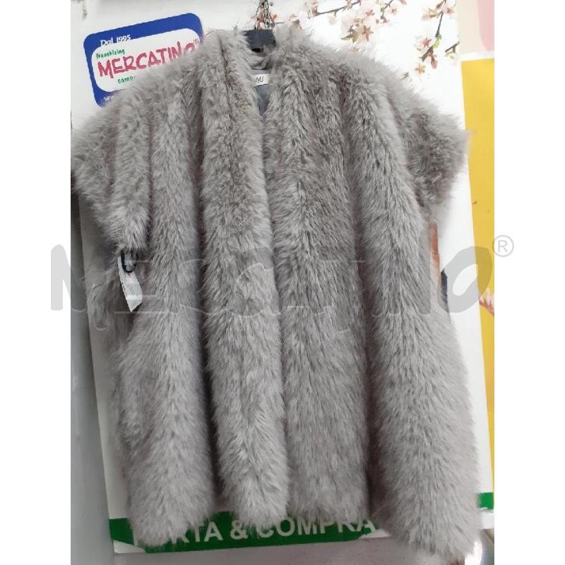 PELLICCIA SMANICATO GRIGIO PELLICCIA DEJAVU | Mercatino dell'Usato Atripalda 1