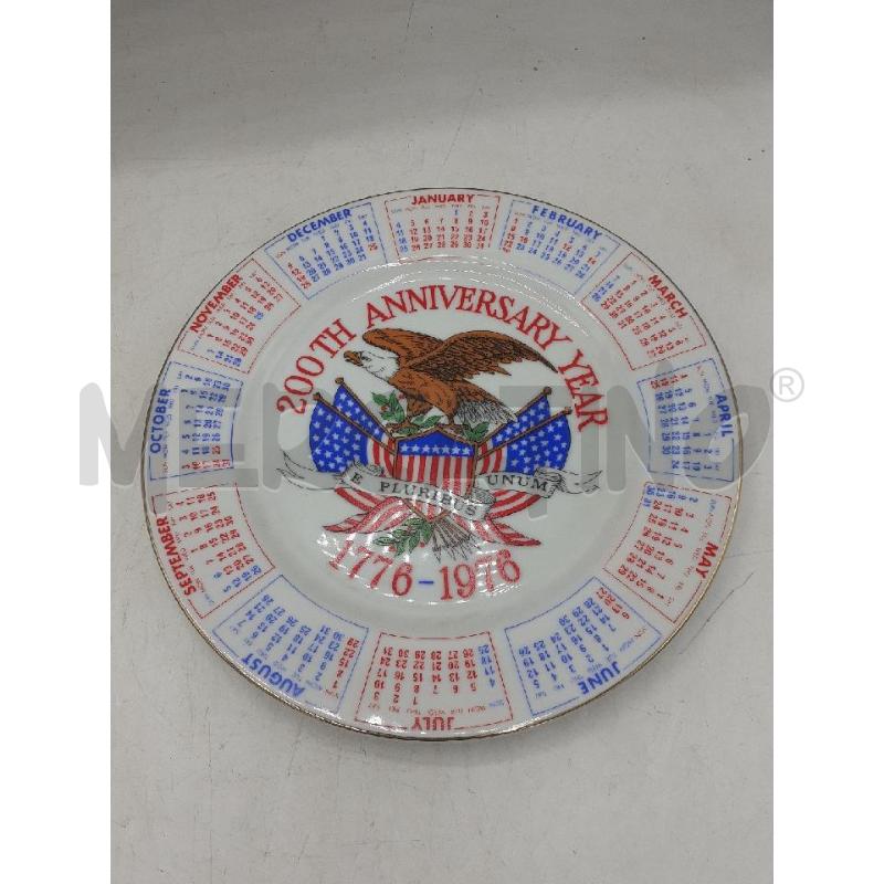 PIATTO CON CALENDARIO  | Mercatino dell'Usato Atripalda 1