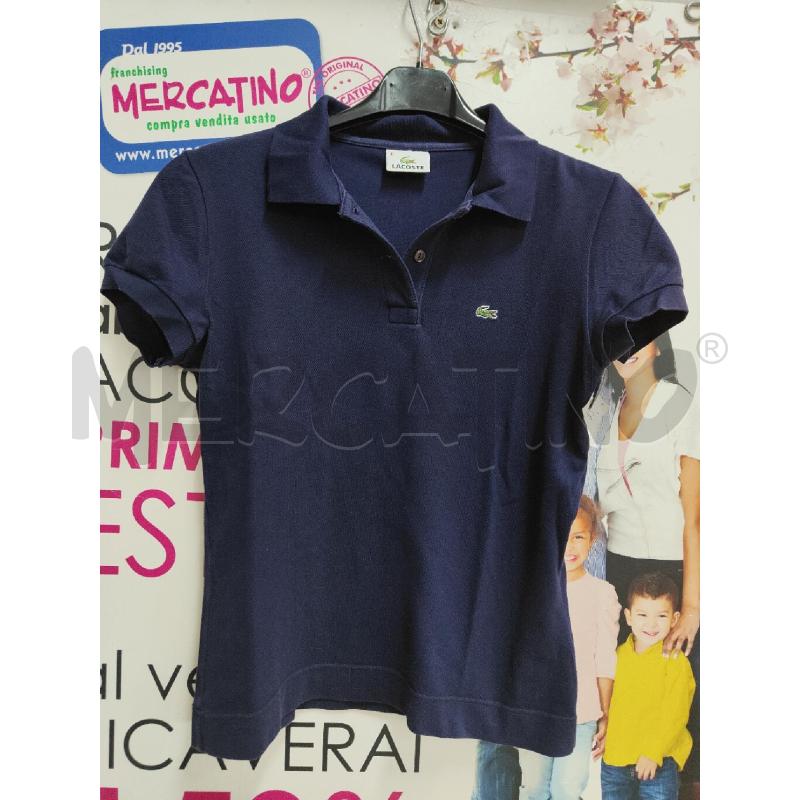 POLO DONNA BLU/ROSA LACOSTE | Mercatino dell'Usato Atripalda 3